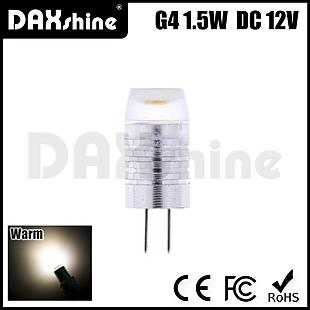 Daxshine LED Bulb G4 1.5W DC12V Warm White 2800-3200K                      